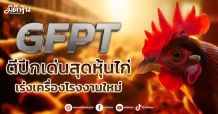 GFPT ตีปีกเด่นสุดหุ้นไก่ เร่งเครื่องโรงงานใหม่