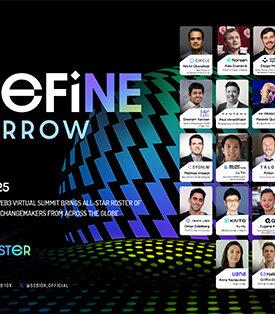 SCB 10X ประกาศจัดงาน “REDeFiNE TOMORROW 2025” เวทีสัมมนา DeFi และ Web3 ระดับโลก ครั้งที่ 6