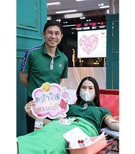 ธ.ก.ส. ร่วมกับ สภากาชาดไทย จัดกิจกรรมรับบริจาคโลหิต “Give Blood Give Life หยดนี้เพื่อชีวิต”