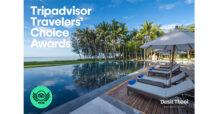 บริษัท เอ็ม บี เค โฮเต็ล แอนด์ ทัวร์ริซึ่ม จำกัด รางวัล Tripadvisor Traveler’s Choice Award ของโรงแรม ดุสิตธานี กระบี่ บีช รีสอร์ท
