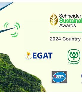 ชไนเดอร์ อิเล็คทริค มอบ 5 รางวัล ต้นแบบองค์กรชั้นนำไทย ลดปล่อยคาร์บอน“Sustainability Impact Awards 2024” ขับเคลื่อนระบบนิเวศพันธมิตรสู่ Net Zero