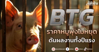 BTG ราคาหมูพุ่งไม่หยุด ดันผลงานทั้งปีแรง