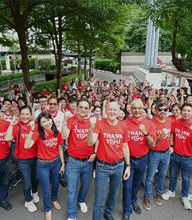 “ขอบคุณที่รักกัน…จากใจ” True Thank You Day กิจกรรมประจำปี มุ่งหลอมรวมพลังพนักงานจากทุกส่วนงานทั่วประเทศ ลงพื้นที่เข้าถึง รับฟัง เข้าใจความต้องการของลูกค้าทรู-ดีแทค