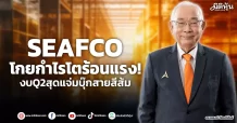 SEAFCO  โกยกำไรโตร้อนแรง!  งบQ2สุดแจ่มบุ๊กสายสีส้ม