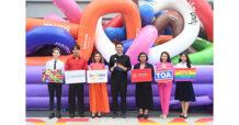 TOA ร่วมกับสามย่านมิตรทาวน์ และจุฬาฯ สร้างสรรค์ ‘Pride Crosswalk ทางม้าลายสีรุ้ง’ เฉลิมฉลอง Pride Month ด้วยสีสันแห่งความหลากหลาย