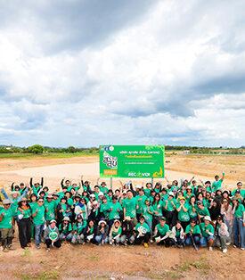 Green Mission ต่อเนื่อง! ศุภาลัยยกก๊วนพนักงานปลูกป่าหัวหิน ตั้งเป้าลดคาร์บอนฯทะลุ 665 ตัน