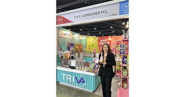 TACC ขนทัพสินค้าแบรนด์ TRIVA และ HAY Jelly  ร่วมงาน THAIFEX – Anuga Asia 2025