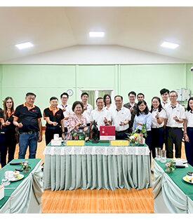 ผู้บริหารกลุ่ม KTIS ต้อนรับคณะจาก ปตท. ที่เข้าเยี่ยมชม KTIS (สาขา 3)