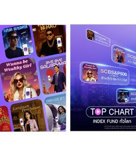 SCB ตอกย้ำผู้นำดิจิทัลแบงก์กิ้ง พลิกโฉมการลงทุนยุคใหม่ เปิดตัวแคมเปญ “TOP CHART INDEX FUND” รวบกองทุน INDEX FUND ทั่วโลก