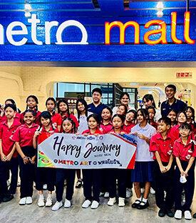 BEM พาน้องๆ เปิดจินตนาการนอกห้องเรียนที่ “Metro Art สถานีพหลโยธิน”