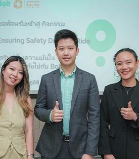 Bolt จับมือมูลนิธิรักษ์ไทยต่อเนื่อง จัดกิจกรรมเสริมความเข้าใจเรื่องความปลอดภัยที่ครอบคลุมและเท่าเทียมสำหรับผู้ขับขี่