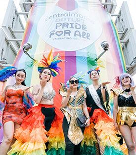 เซ็นทรัลพัฒนา สร้างประวัติศาสตร์หนึ่งเดียวฉลอง Pride Month ครอบคลุมทุกภูมิภาคทั่วไทย ต้อนรับมหาชนกว่า 1.3 ล้านชีวิตร่วมแสดงตัวตนอย่างภาคภูมิ