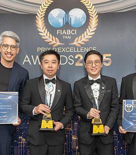 ORIGIN VERTICAL คว้า 2 รางวัลใหญ่ จากเวทีอสังหาริมทรัพย์สากล “FIABCI – Thai Prix D’ Excellence Awards 2025”