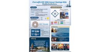 จากเหรียญพดด้วงสู่เวทีการเงินโลก ถอดรหัสความสำคัญ IMF-WBG Annual Meetings 2026 และประโยชน์ที่ไทยจะได้รับ