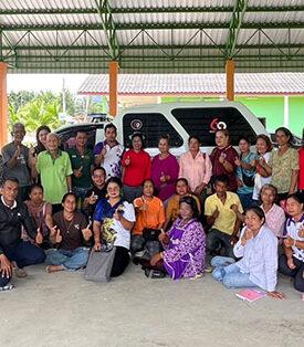 “SMO” ร่วมสนับสนุนรถกู้ภัย ชุมชนหมู่ที่ 6 ต.คลองชะอุ่น อ.พนม จ.สุราษฎร์ธานี