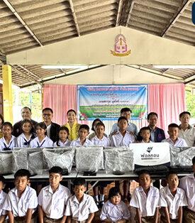 ฟอลคอนประกันภัย จับมือกระทรวงพัฒนาสังคมและความมั่นคงของมนุษย์ (พม.) สานต่อภารกิจยกระดับคุณภาพชีวิตเด็กและเยาวชนในพื้นที่ จ.ชัยภูมิ ต่อเนื่องเป็นครั้งที่ 8