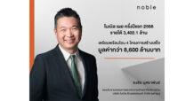 NOBLE เผยครึ่งปีแรก 2568 รายได้ 3,402.1 ล้านบาท มั่นใจครึ่งปีหลังแข็งแกร่งจากโครงการสร้างเสร็จ 4 โครงการ และแคมเปญทางการตลาด พร้อมตุน Backlog ในมือแล้วกว่า 25,200 ลบ.จ่อรับรู้รายได้ต่อเนื่อง 4 ปี
