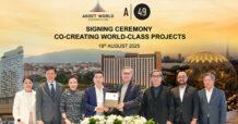 AWC เดินหน้าพัฒนาโครงการคุณภาพ ร่วมมือ A49 พันธมิตรสถาปนิกชั้นนำ สร้างสถาปัตยกรรมมาตรฐานระดับโลกควบคู่ศิลปวัฒนธรรมไทย  พร้อมสนับสนุนประเทศไทยด้วยโครงการเสริมท่องเที่ยวยั่งยืนระดับโลก