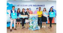 OCEAN LIFE ไทยสมุทร ส่งมอบฝาพลาสติกให้วัดจากแดง สานต่อภารกิจรักษ์โลกเพื่อสิ่งแวดล้อม