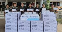 ดั๊บเบิ้ล เอ ส่งความห่วงใย มอบหน้ากากอนามัยฯ สู่ทหารชายแดนไทย-กัมพูชา