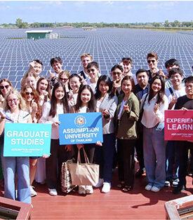 “BCPG” ต้อนรับคณะนักศึกษาจากมหาวิทยาลัยอัสสัมชัญ ศึกษาดูงานพลังงานสะอาดและนวัตกรรมเพื่อความยั่งยืน