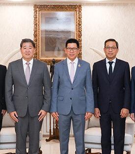 กบข. ร่วมแสดงความยินดีรองนายกฯ และรมว. คลัง พร้อม รมช. คลัง เนื่องในโอกาสเข้ารับตำแหน่ง