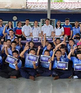 TISCO ส่งมอบแท็บเล็ตเติมเต็มโอกาสการเรียนรู้ยุคดิจิทัล แก่โรงเรียนบ้านป่าก้าง จ.เชียงใหม่