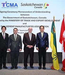 TCMA และ Saskatchewan ร่วมมือเดินหน้าสู่ Net Zero