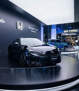 ฮอนด้า อัปเดตไฮไลต์โมเดลที่ “The M.O.V.E. by Honda” ยกอนาคตมาให้สัมผัส ณ Experience Center นำโดย Honda Prelude (Prototype) สปอร์ตคูเป้ในตำนาน พร้อมด้วย Super EV Concept และ New Honda CUV e: