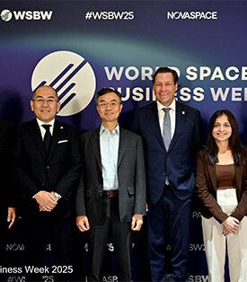 THCOM ไทยคมร่วมเวที “World Space Business Week 2025” ที่กรุงปารีส ประเทศฝรั่งเศส สะท้อนบทบาทผู้นำอุตสาหกรรมดาวเทียมและเทคโนโลยีอวกาศในระดับโลก