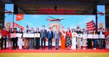 “เวียตเจ็ทไทยแลนด์” ฉลอง 9 ปี ปักธงกระตุ้นการท่องเที่ยวช่วงไฮซีซั่น ชวนคนไทย Enjoy Flying กับคอนเซ็ปต์ “New Skies , Fly Beyond”