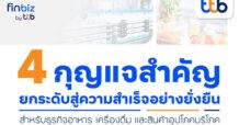 finbiz by ttb แนะ 4 กุญแจสู่ความสำเร็จอย่างยั่งยืน  สำหรับธุรกิจอาหาร เครื่องดื่ม สินค้าอุปโภคบริโภค