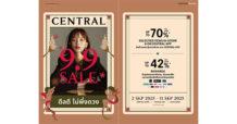 ห้างเซ็นทรัล – Central App ชวนหมอนก “Bird Eye View” ป้ายยาไอเทม #ดีลดีไม่พึ่งดวง ในแคมเปญ “CENTRAL 9.9 SALE” พร้อมเผยลิสต์ไอเทมของต้องมี (ที่หนุนดวงประจำวันเกิด) และพบกับข้อเสนอและโปรโมชั่นสุดพิเศษลดสูงสุด 70% วันนี้ 2 ก.ย.68 – 11 ก.ย.68 ที่ห้างเซ็นทรัลและทุกช่องทางช้อปปิ้ง
