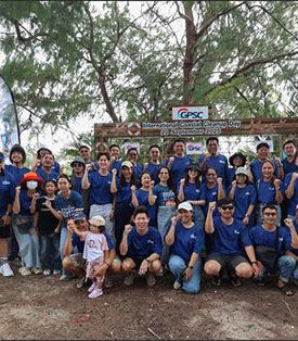 GPSC volunteers join beach cleanup on International Coastal Cleanup Day, driving forward toward Net Zero goal