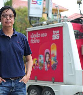 TRUE Deploys 3 COW Units to Boost 5G/4G at Road Collapse, Supports Rescue Efforts and Offers 10GB Free for True Online Customers