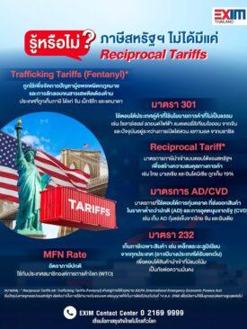 รู้หรือไม่? ภาษีสหรัฐฯ ไม่ได้มีแค่ Reciprocal Tariff