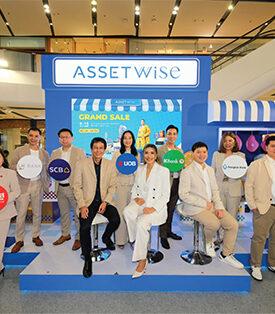 ASW “แอสเซทไวส์” จับมือ 10 แบงก์พันธมิตร มอบโปรสุดคุ้มช่วยคนอยากมีบ้าน-คอนโด ผ่อนสบายล้านละ 2,500 บาท* ครั้งแรกในงาน AssetWise Grand Sale