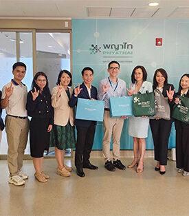 OCEAN LIFE ไทยสมุทร เข้าเยี่ยมโรงพยาบาลพญาไท พหลโยธิน สานต่อความร่วมมือยกระดับมาตรฐานบริการลูกค้า