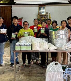 วว. จับมือ วช. ขับเคลื่อนโครงการปลูกไม้ดอกไม้ประดับเพื่อสร้างมูลค่าเพิ่มและลดมลภาวะฝุ่น PM 2.5 มุ่งสร้างโมเดลลดการเผาในพื้นที่เกษตร สร้างรายได้ใหม่ให้เกษตรกรจังหวัดเชียงราย/พะเยา