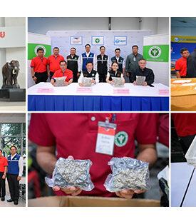 ดีอี – สธ. ผนึกไปรษณีย์ไทย – กรมการแพทย์แผนไทยฯ ปิดช่องโหว่ลักลอบส่งออกกัญชา ตรวจสอบพัสดุต้องสงสัยกว่า 1,500 ชิ้น