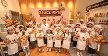 “ซอสภูเขาทอง” จับมือ เชฟป้อม ม.ล.ขวัญทิพย์ เทวกุล เปิดดินแดน “SauceTopia” ปั้นเชฟตัวน้อยสนุกกับการทำอาหาร