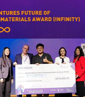 IVL ชูนวัตกรรมและความยั่งยืนระดับมหาวิทยาลัยในการแข่งขันธุรกิจระดับโลก ลี กวน ยู ของมหาวิทยาลัยการจัดการสิงคโปร์