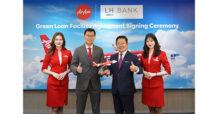LH Bank สนับสนุนสินเชื่อสีเขียวให้แก่สายการบินไทยแอร์เอเชีย  เพื่อจัดซื้อเครื่องบินประหยัดพลังงาน ต่อยอดเเผนพัฒนาธุรกิจยั่งยืน