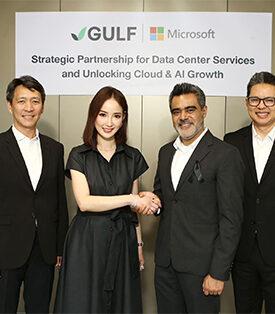 GULF Forges Strategic Partnership with Microsoft for Data Center Services and to Advance Cloud and AI Growth in Thailand Paving the Way for Regional Digital Hub Status