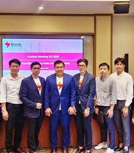 IROYAL จัดประชุมนักวิเคราะห์ เปิดแผนขยายธุรกิจทั้งในกลุ่มธุรกิจเดิม และกลุ่มธุรกิจ New S-curve
