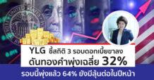 YLG เปิดสถิติย้อนหลังวงจรดอกเบี้ยขาลง3รอบก่อนหน้าดันทองคำพุ่งเฉลี่ย32%ต่อเนื่อง2ปี รอบปัจจุบันทองพุ่งแล้ว64%แต่ยังมีเทรนด์ไปต่อตามทิศทางดอกเบี้ยที่อาจลดอีก3ครั้งในปีหน้า