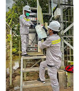 AIS ส่งทีมวิศวกรสำรวจสถานีฐาน หลัง ปภ.แจ้งเตือน คันดินคลองบรมธาตุ จ.สิงห์บุรี ชำรุด คืน 14 พ.ย. พร้อมดูแลโครงข่ายและเน็ตบ้านในพื้นที่เสี่ยงตลอด 24 ชั่วโมง