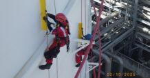 DEXON ยกระดับการตรวจถังขนาดใหญ่  ด้วยเทคโนโลยี Rope Access ที่แม่นยำและปลอดภัย