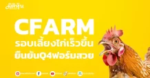 CFARM รอบเลี้ยงไก่เร็วขึ้น ยืนยันQ4ฟอร์มสวย
