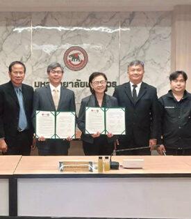 กลุ่ม KTIS ลงนาม ม.นเรศวร ผนึกความร่วมมือพัฒนาทางวิชาการและเทคโนโลยี